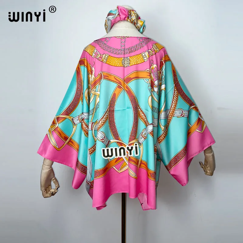Elegant Printed Summer Boho Clothing For Women with Headband Dashiki African Lady Blouse европейская одежда For Women