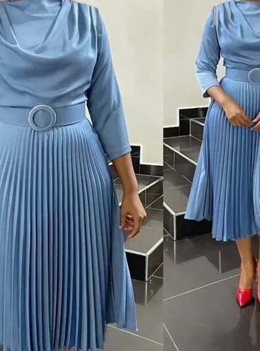 Elegant African Dresses for Women Spring Summer Africa Clothing Office Lady Party Slim Dress Dashiki Ankara clothes for women