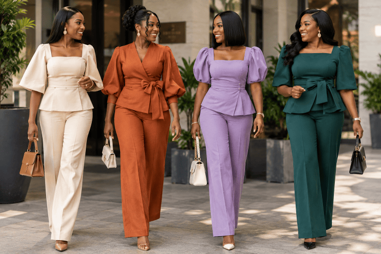 African Two-Piece Sets for Women in Ghana: How to Style Them from Work to Events