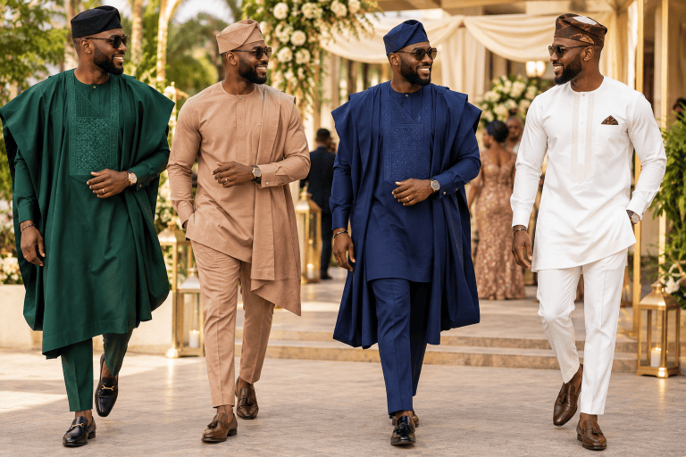 Best African Outfits for Men Attending Weddings and Special Events in Ghana