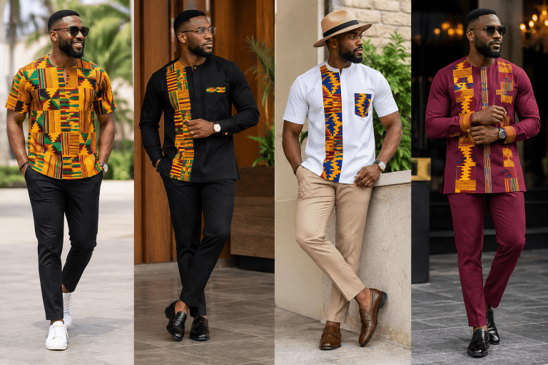 How to Style Kente Shirts for Men Without Looking Overdressed